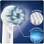 Электрическая зубная щетка Oral-B PRO 1 Sensitive Clean D16.513.1U, белый